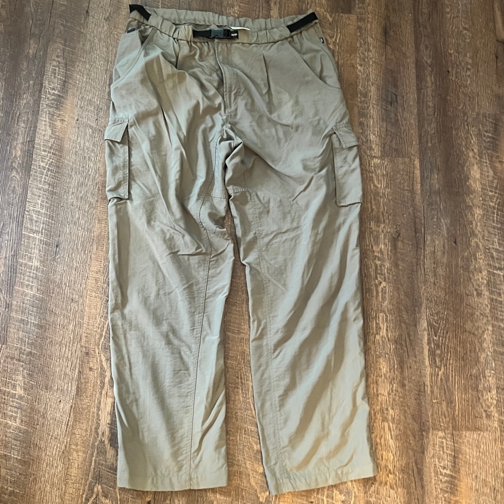 Columbia GRT Pants Men Size Lg Hiking Outdoor Packable Nylon Cargo Pants